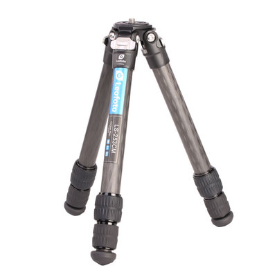 Leofoto徕图 LS-253CM碳纤维紧凑轻便携型星空摄影三节三档三脚架