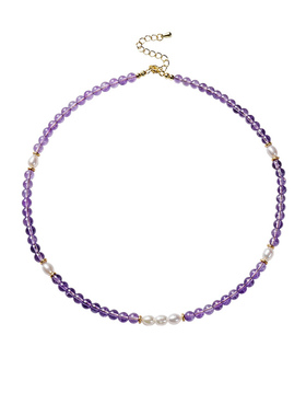 宫里上新天然正品紫水晶项链