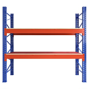 重型仓储货架横梁式托盘多层架工业定制高位仓库布匹板材货架加厚