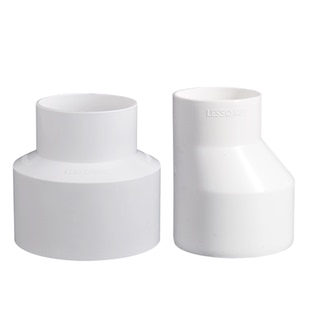 联塑PVC排水管110*75偏心异径套排水管管件配件接头大小头变径转