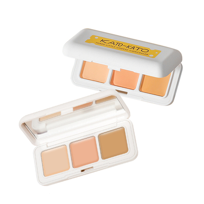 kato三色遮瑕盘遮黑眼圈痘印