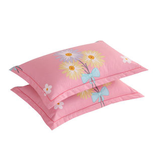 加厚枕套一对装48x74家用防尘学生宿舍用四季通40x60