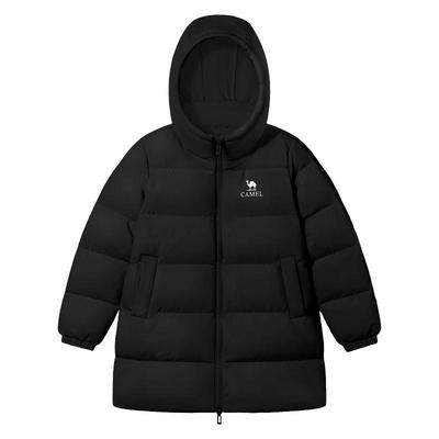 骆驼儿童羽绒服加厚长款保暖外套