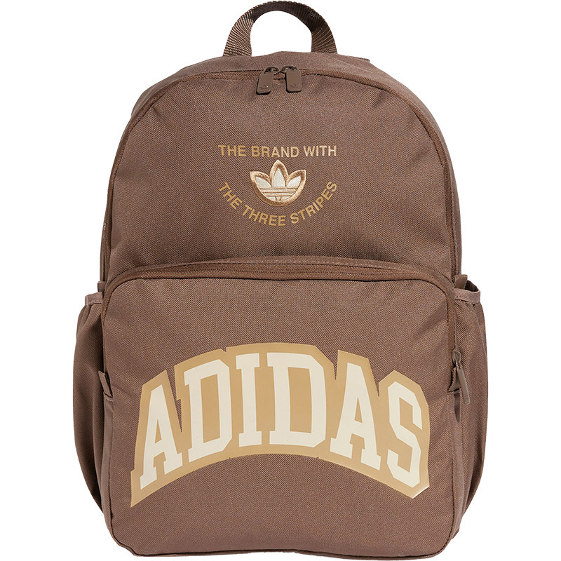 Adidas/阿迪达斯正品三叶草男女同款印花运动双肩背包IU0021