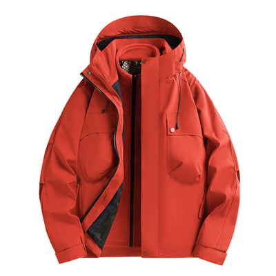 【罗蒙正品】冬季三合一冲锋衣