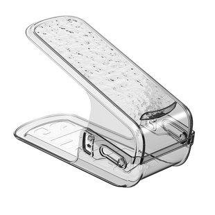 鞋柜分层隔板鞋托架双层可调节透明鞋架鞋子收纳神器省空间置物架