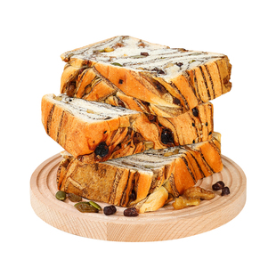 全麦坚果厚切吐司面包0无蔗糖营养代餐零食脂早餐整箱速食非油炸