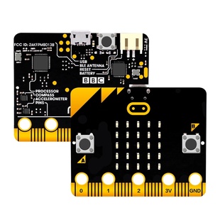 microbit V1V2.2主板开发板套件青少年入门拓展板python编程小车