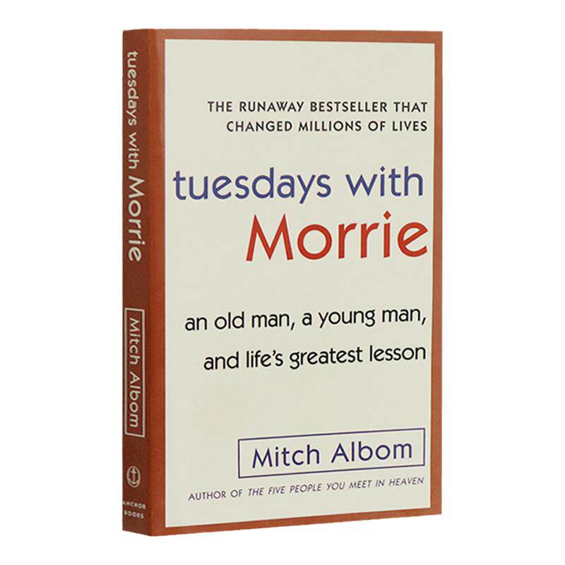 相约星期二英文原版小说 Tuesdays with Morrie 十四堂星期二的课 英语进口外文书籍搭怦然心动flipp