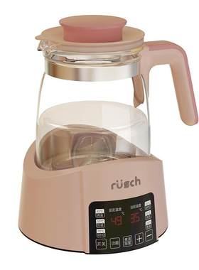鲁茜恒温壶玻璃单壶配件1300ml