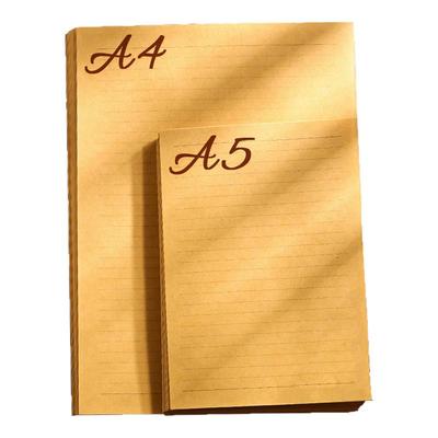 牛皮ins简约写情书古风横线信纸