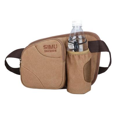 思牧腰包胸包斜挎包时尚简约复古