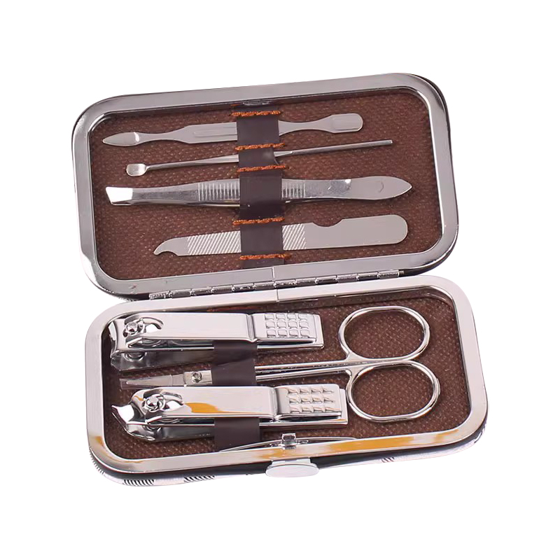 指甲刀套装定制保险公司年会礼品印logo广告实用小赠品指甲钳7件