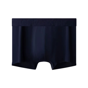 CK内裤男士 black黑标滑面料无痕冰丝凉感低腰防夹臀平角裤NB3796