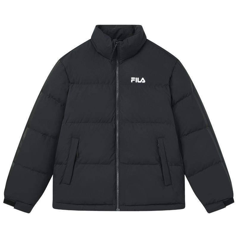 FILA 斐乐官方情侣款羽绒服冬季新短款防风宽松保暖男女加厚外套