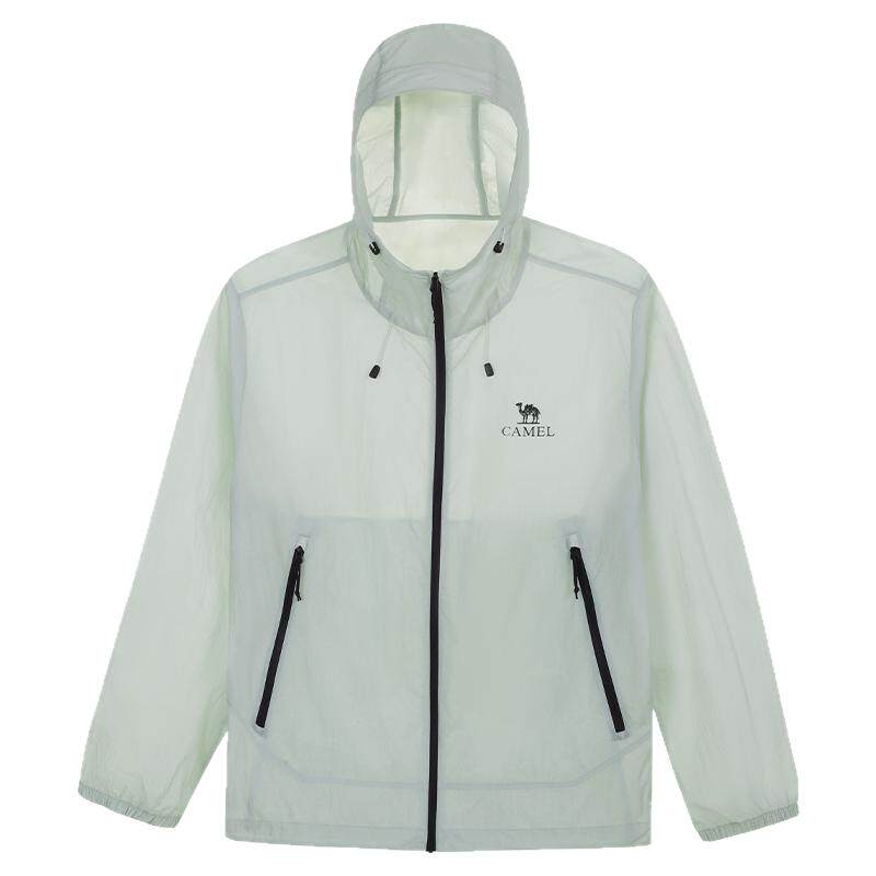 骆驼男装户外防晒衣男透气时尚运动防水冰感