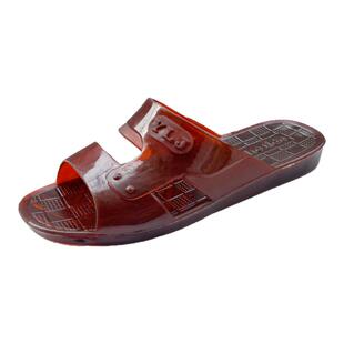 男牛筋拖鞋厚底舒适生胶防臭脚拖鞋耐磨防滑防臭塑胶室内洗澡软底