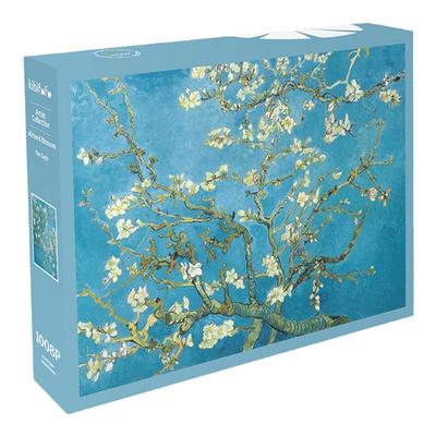 梵高杏仁花拼图Kibifufu丝绒感
