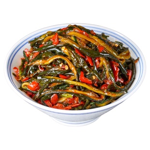 香辣剁椒脆爽黄瓜皮即食江西特产腌制酱菜咸菜辣椒酱开味下饭菜