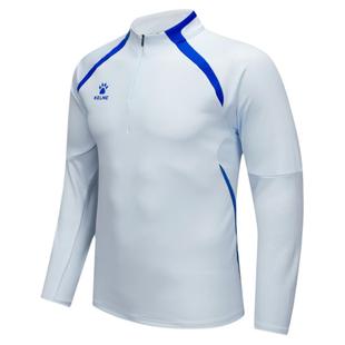 KELME卡尔美2025秋冬男士跑步运动卫衣半拉链长袖足球训练套头衫