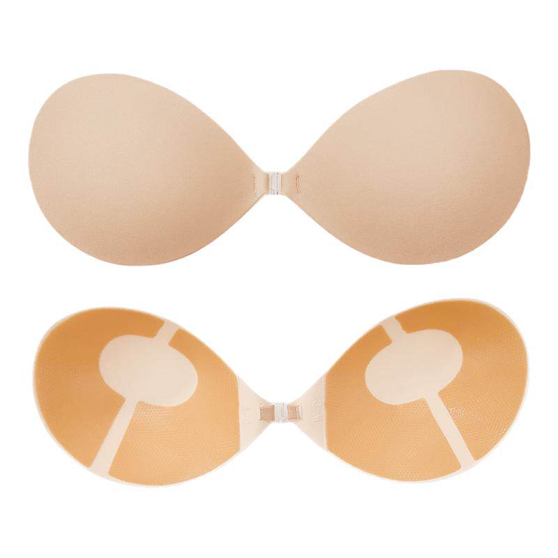 幸棉防汗强粘贝壳杯胸贴女聚拢上托小胸显大无痕粉底液乳贴婚纱用
