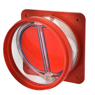 潜水艇油烟机止逆阀厨房专用单向阀烟道止回阀抽烟机防烟宝止烟阀