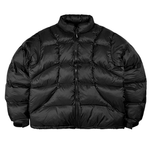 ComicTree C.t 2025冬季曲线立体裁剪小领棉服棉衣外套冬装男棉袄