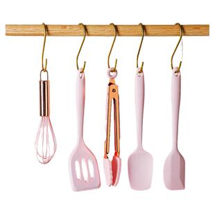 迷你锅铲耐高温硅胶铲小号宝宝辅食烘焙锅铲厨具一体成型套装