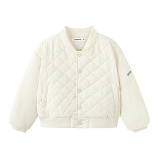 柒号童仓女童韩版时髦棒球服外套冬装新款儿童休闲棉服保暖棉衣潮