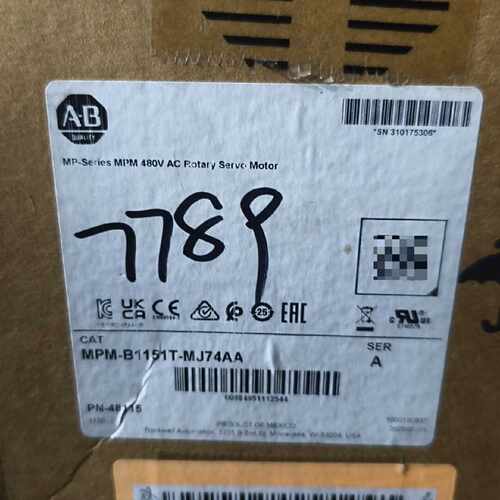 议价议价AB罗克韦尔伺服电机 MPM-B1151T-MJ74AA