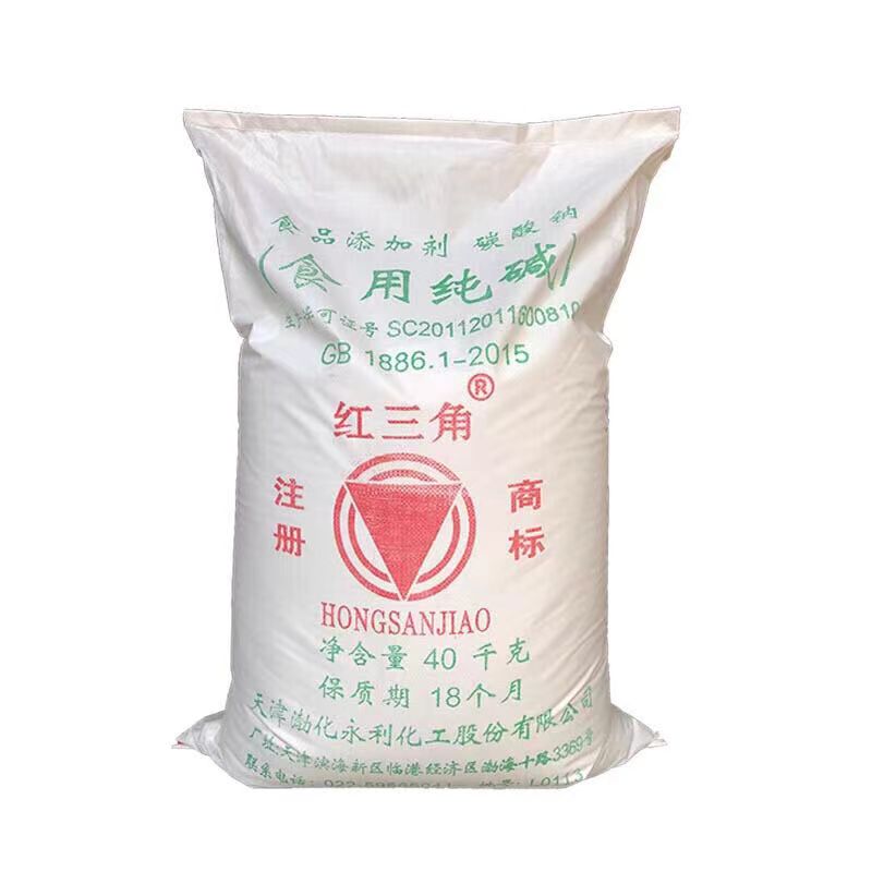 食用纯碱碳酸钠天津三角牌洗水果