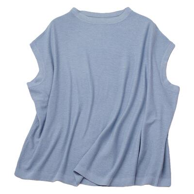 超清凉真丝羊绒包肩短袖