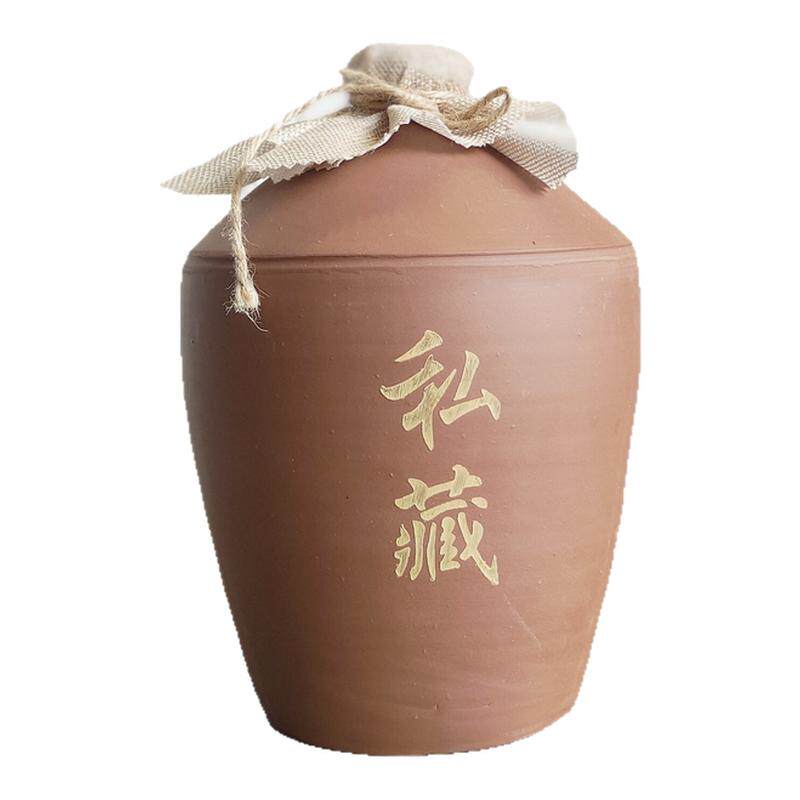 陶源记5斤加厚内外无釉密封酒瓶