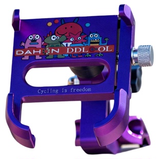 大行p8p10风行燕鸥折叠自行车专用防震导航单车快拆骑行手机支架