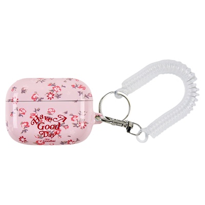 GOODBAI 'HAVE A GOOD DAY'碎花LOGO耳机壳