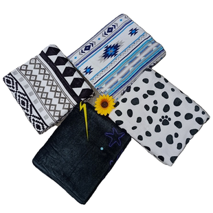 外贸纯棉割绒线圈毛巾被盖毯男女通用午休毯休闲毯 微瑕