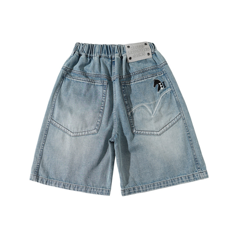 中大童装夏季新款男童短裤夏天薄