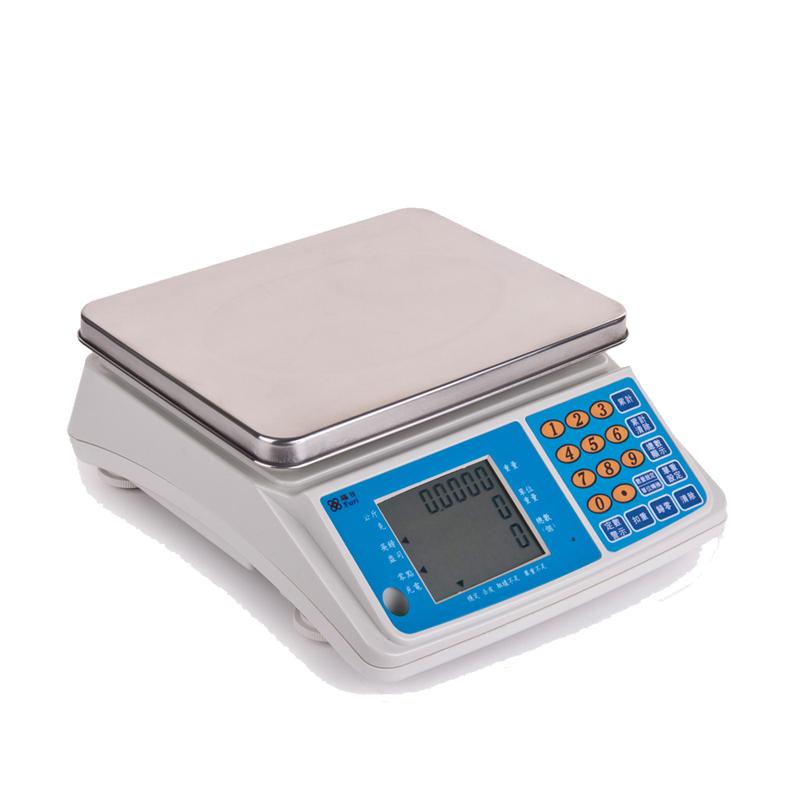 福日高精度30kg/1g電子計(jì)數(shù)秤稱重零件計(jì)量秤15kg0.5g臺(tái)秤 電子秤