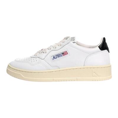 韩国直邮Autry休闲鞋女款白色平底鞋低帮鞋舒适日常羊皮AULW-LL22