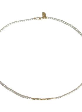 That'sIt车花小金豆小米珠项链