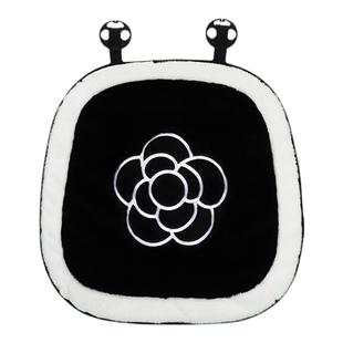 汽车坐垫女士秋冬季毛绒ins网红简约舒适保暖车内座椅垫单片垫子