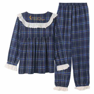 曼系男士纯棉睡衣时尚女