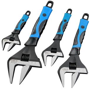 上匠活动扳手搬手工具万用活口多功能大开口短柄卫浴万用小号板子