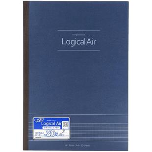 nakabayashi仲林 日本商务记事本轻便逻辑笔记办公软抄本子文具A5/B5大学生每日工作会议记录本作业练习本