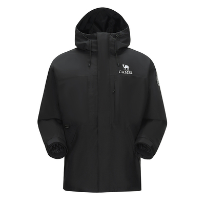 骆驼冲锋衣三合一女外套