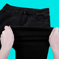 Одиночные брюки черные брюки 