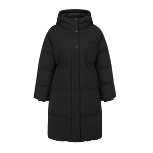 韩国代购Polham加厚女羽绒服东北零下抗寒防寒服宽松连帽运动外套