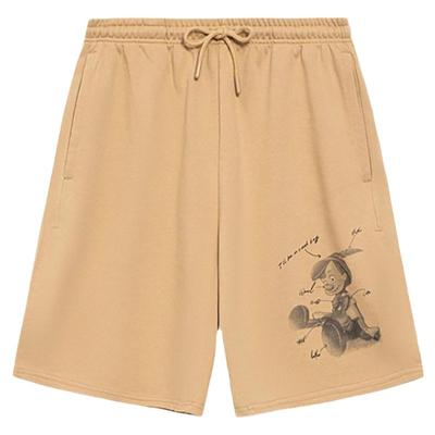 Lining/李宁正品X匹诺曹系列男子宽松运动休闲短裤AKSS433