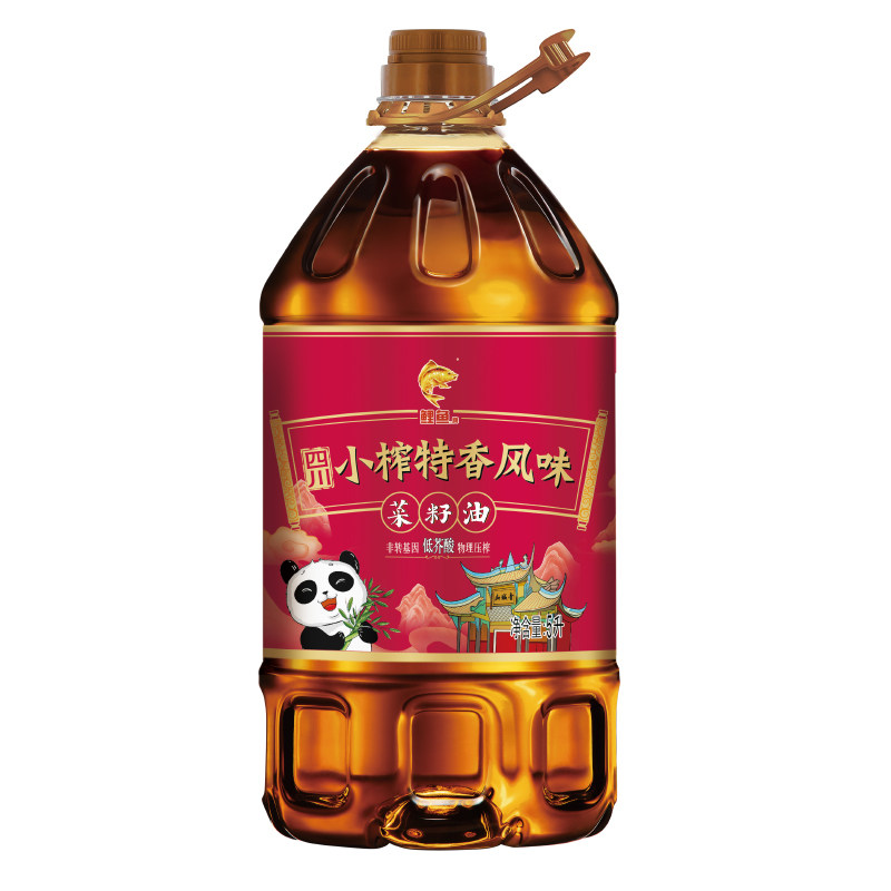 鲤鱼低芥酸非转基因小榨菜籽油