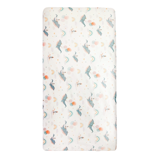 新思威尔婴儿童床笠A类纯棉防水10A抗菌床单垫套宝宝拼接床罩定制